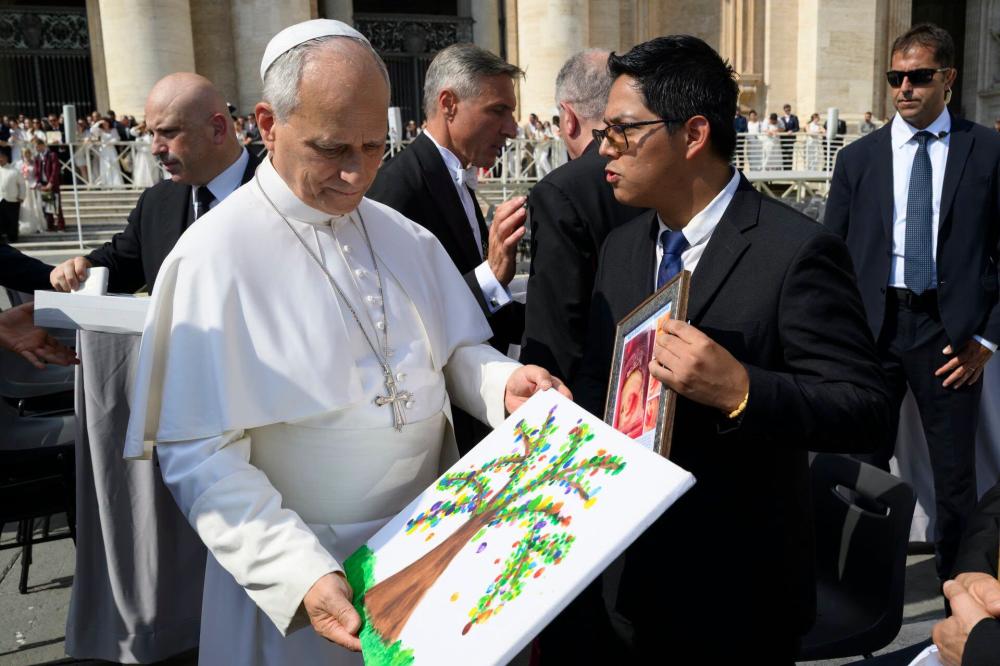 Un Árbol de la Paz llega al papa León XIV desde Guatemala