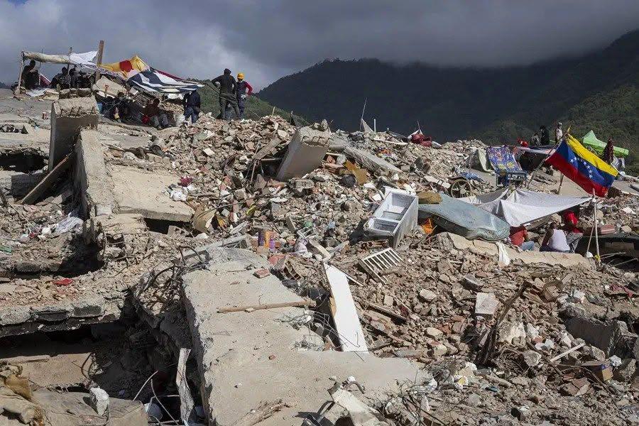 Sube a 5 mil 278 la cifra de muertos por los terremotos en Venezuela