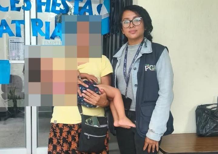 Protegen a niña de un año que se encontraba en situación de calle