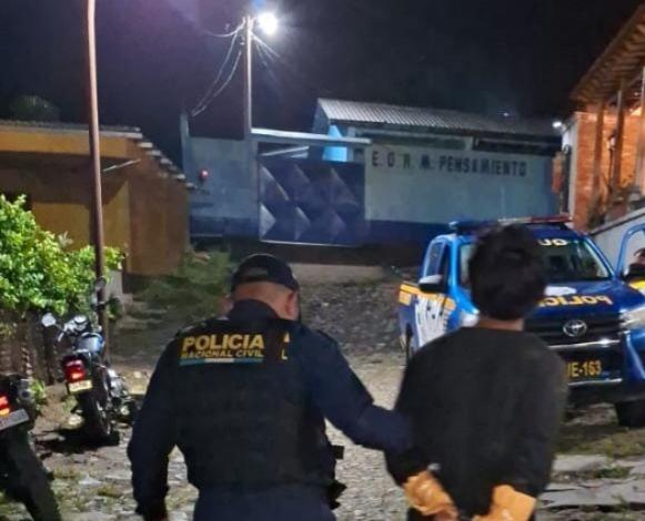 Capturan a presunto responsable de ataque armado en Colomba Costa Cuca