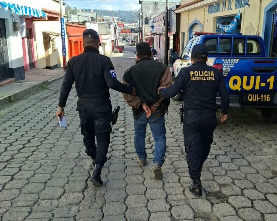 Capturan a presunto agresor sexual en Santa Cruz del Quiché