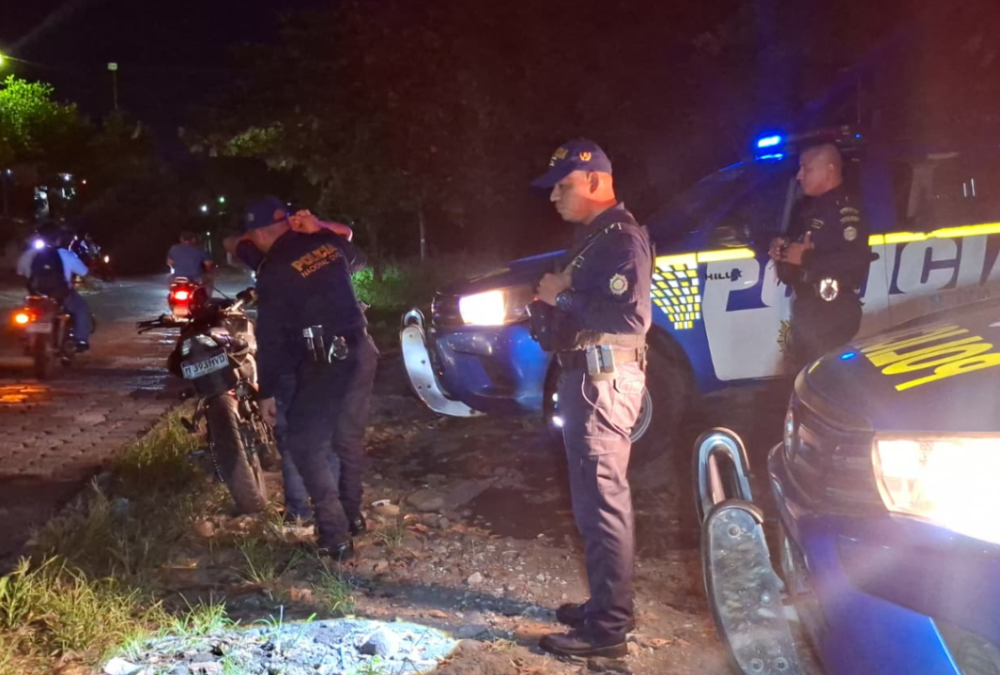 Refuerzan controles policiales durante tardes y noches en Retalhuleu