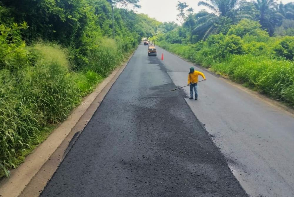 Tramo de la CA-2 Occidente alcanza 96% de avance en San Marcos