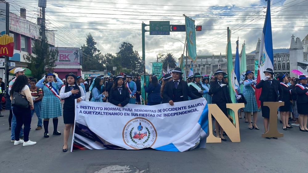 EN VIVO | La Voz de Xelafer transmite el Desfile de Independencia 