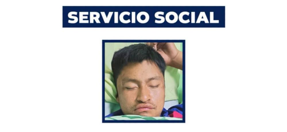 Hospital solicita apoyo para localizar a familiares de paciente