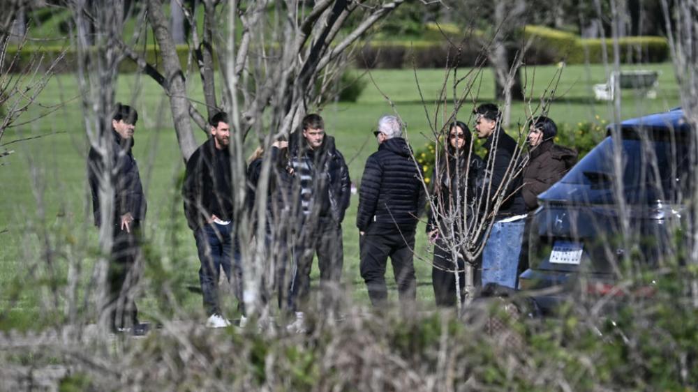 Lionel Messi despide a su padre Jorge en una ceremonia privada
